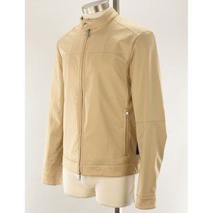 MICHAEL KORS Mens Chino Travel Racer Jacket Windproof Water Repellent NWT